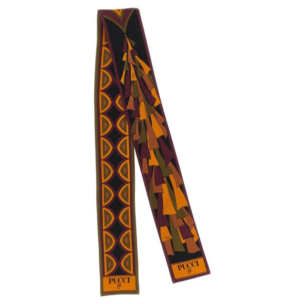 Emilio Pucci Multicolor Silk Women's Scarf